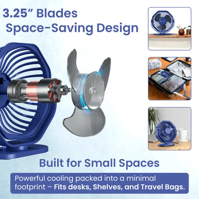 Chill On 5000RPM Type-C Desktop Fan