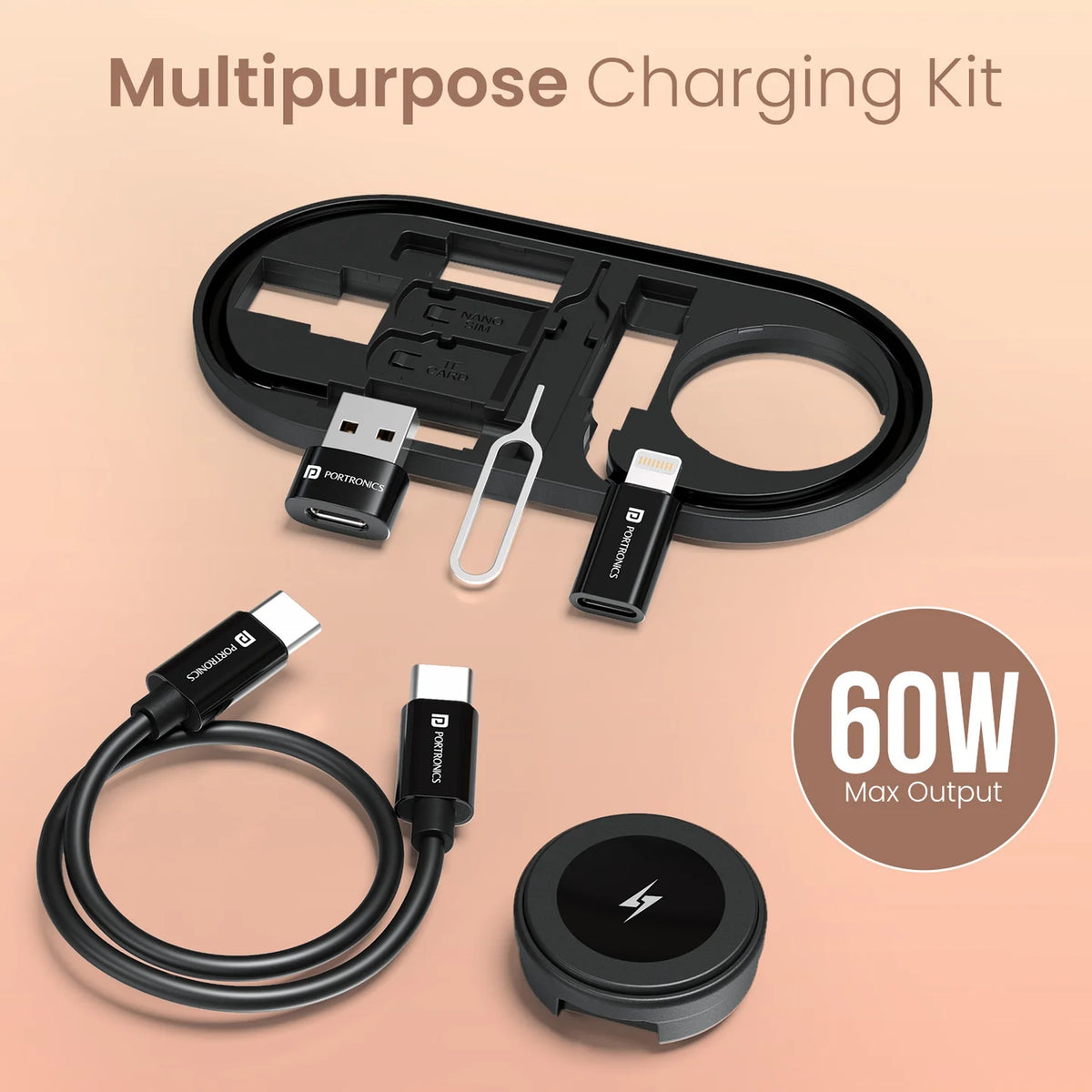 Snapcase 6 Multipurpose Charging Cable Kit