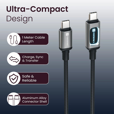 Konnect Halo USB-A to Type-C Cable