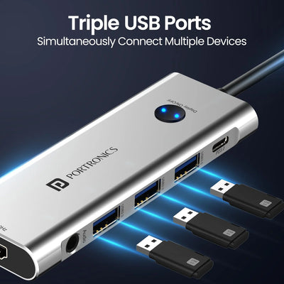 Mport One 9-in-1 USB-C Hub