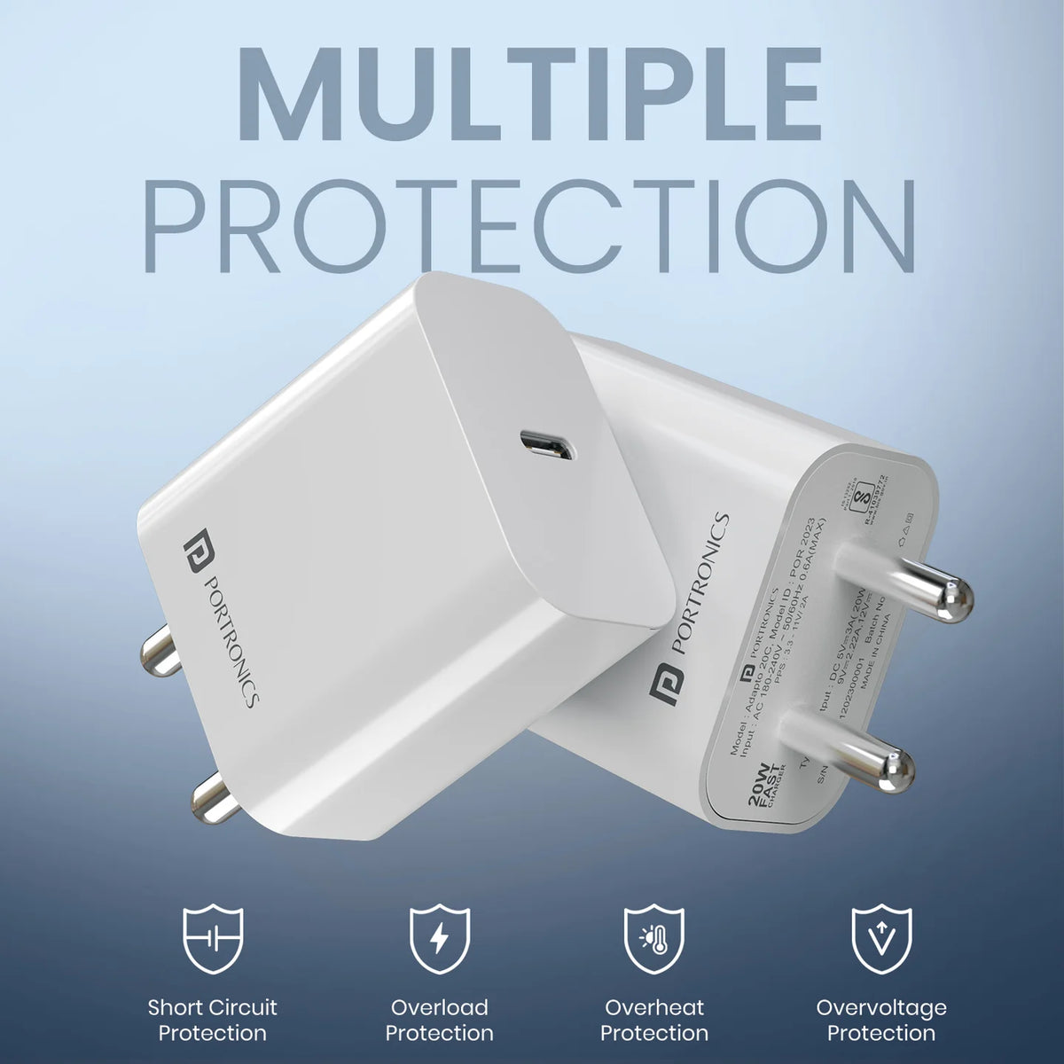Adapto 20C 20W Type-C Fast Charger