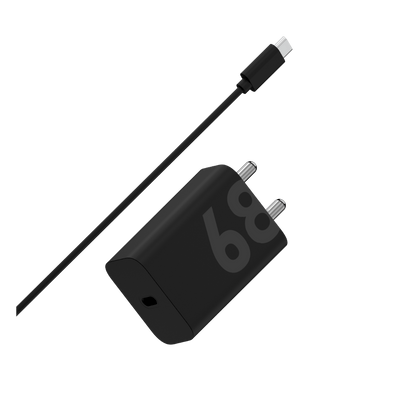 68W TurboPower Power Adapter with USB Cable