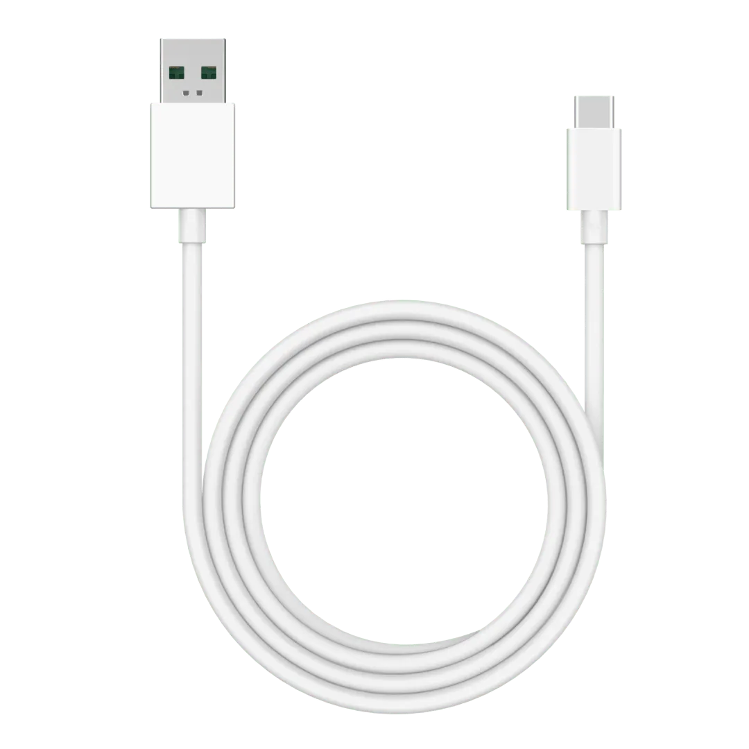 80W SUPERVOOC USB-A to Type-C Cable #color_white