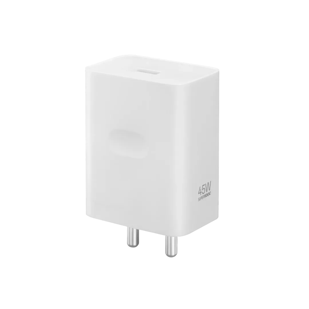45W SUPERVOOC USB-A Power Adapter #color_white