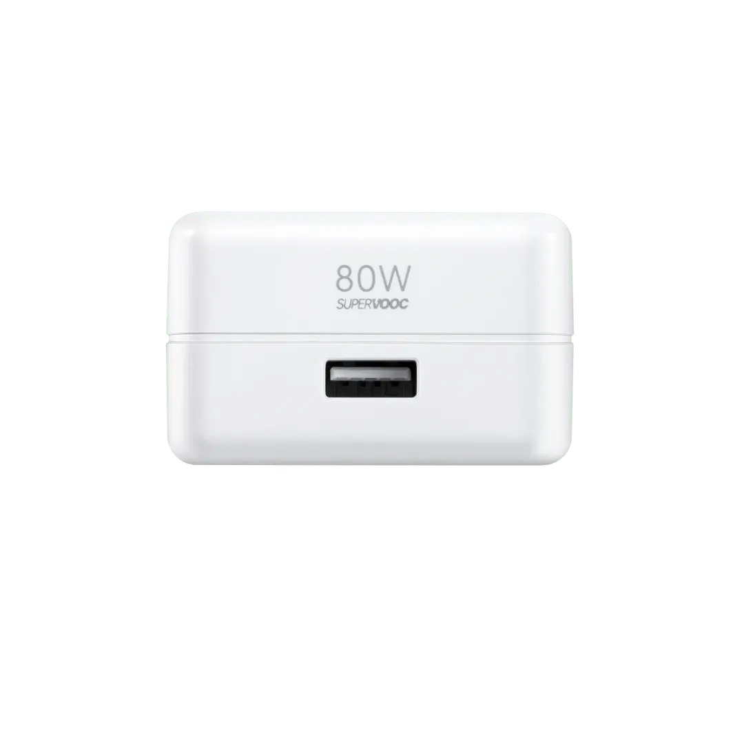 80W SUPERVOOC USB-A Power Adapter #color_white