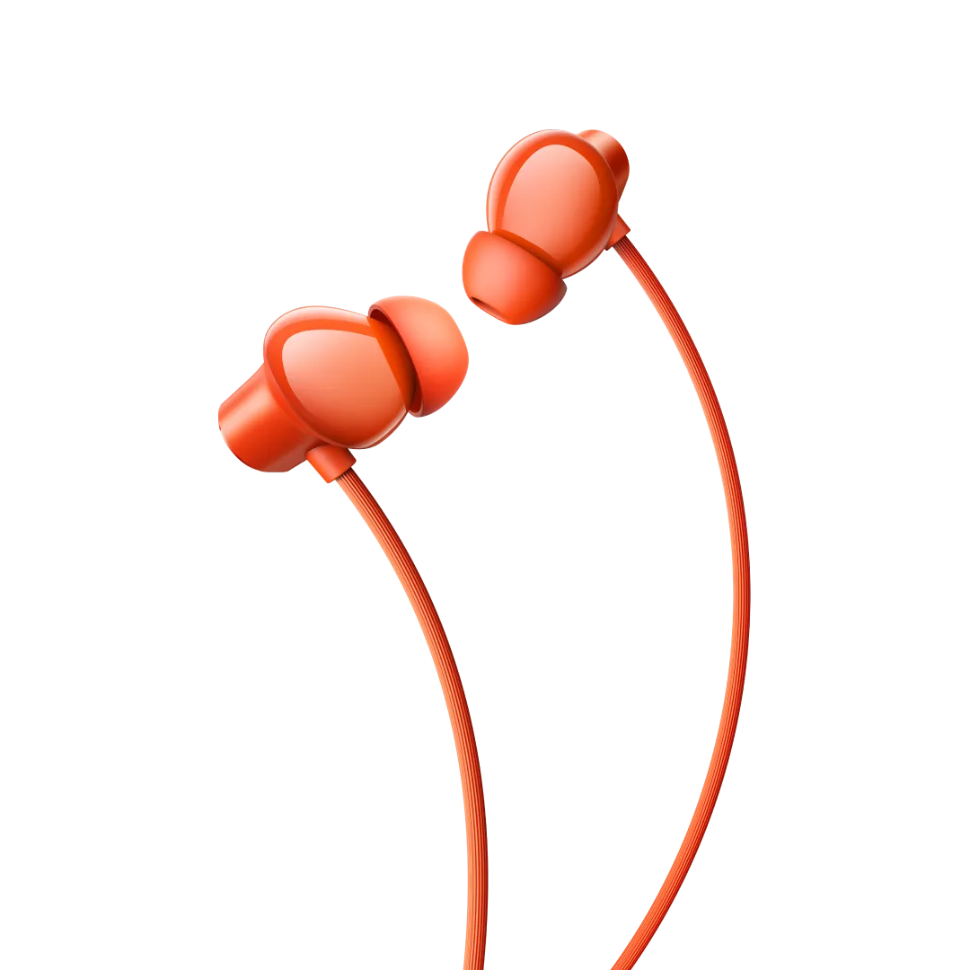 Buds 5 Lite Magnetic Neckband #color_cyber-orange