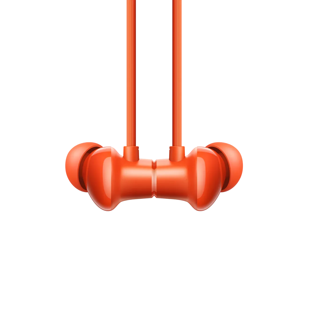 Buds 5 Lite Magnetic Neckband #color_cyber-orange