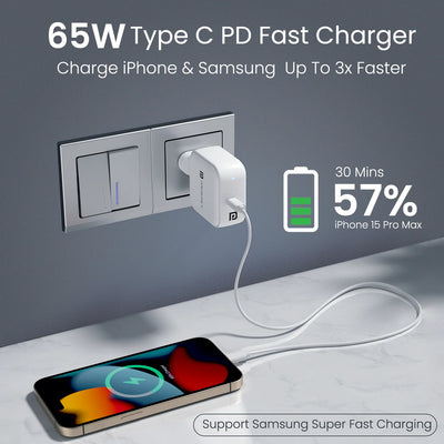 Adapto 65C 65W GaN Type-C Charger