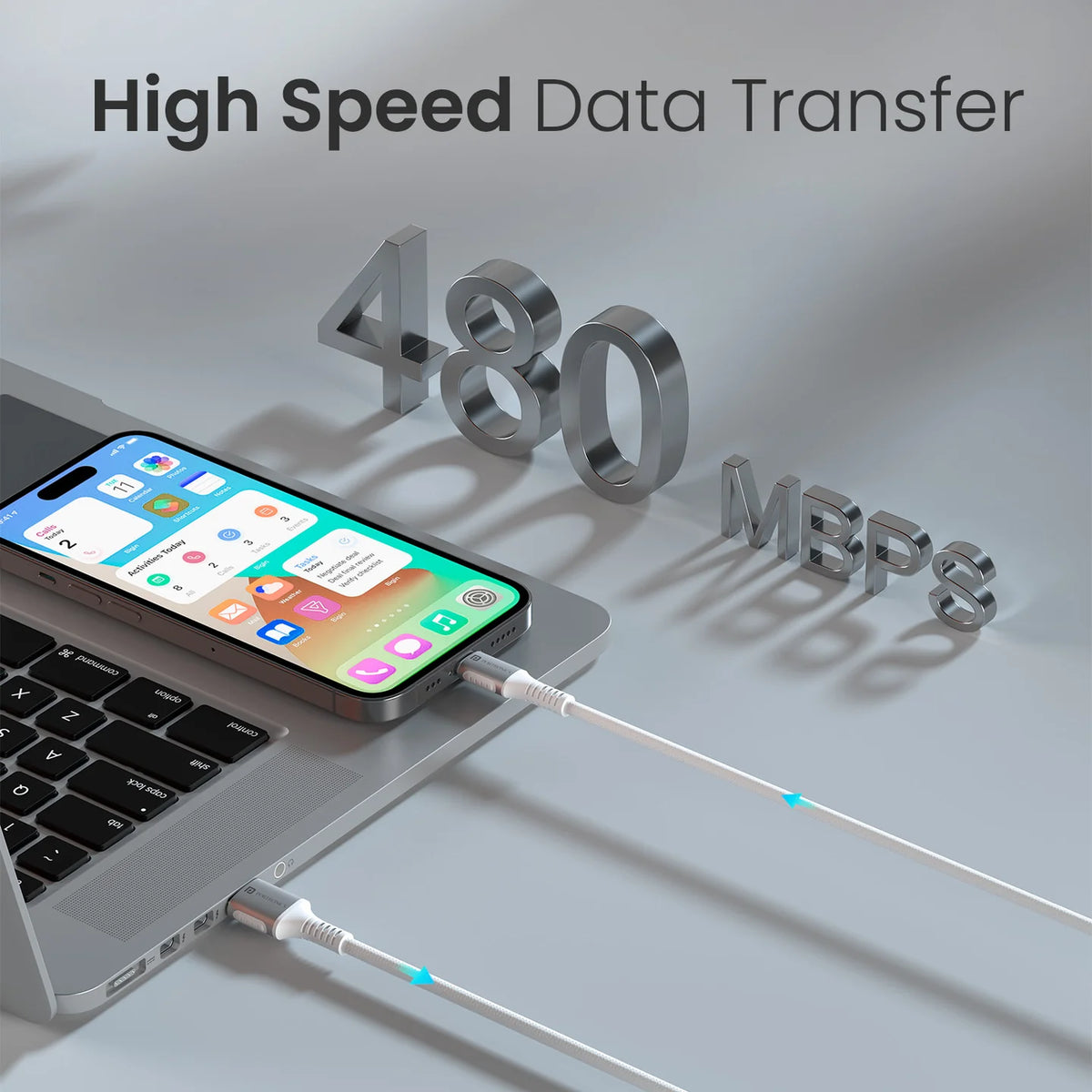 Konnect Y USB to Type C Cable