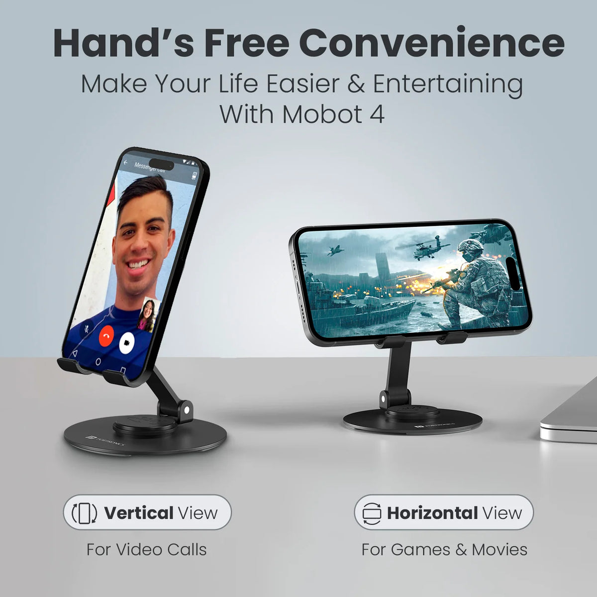 Mobot 4 Adjustable Foldable Mobile Stand