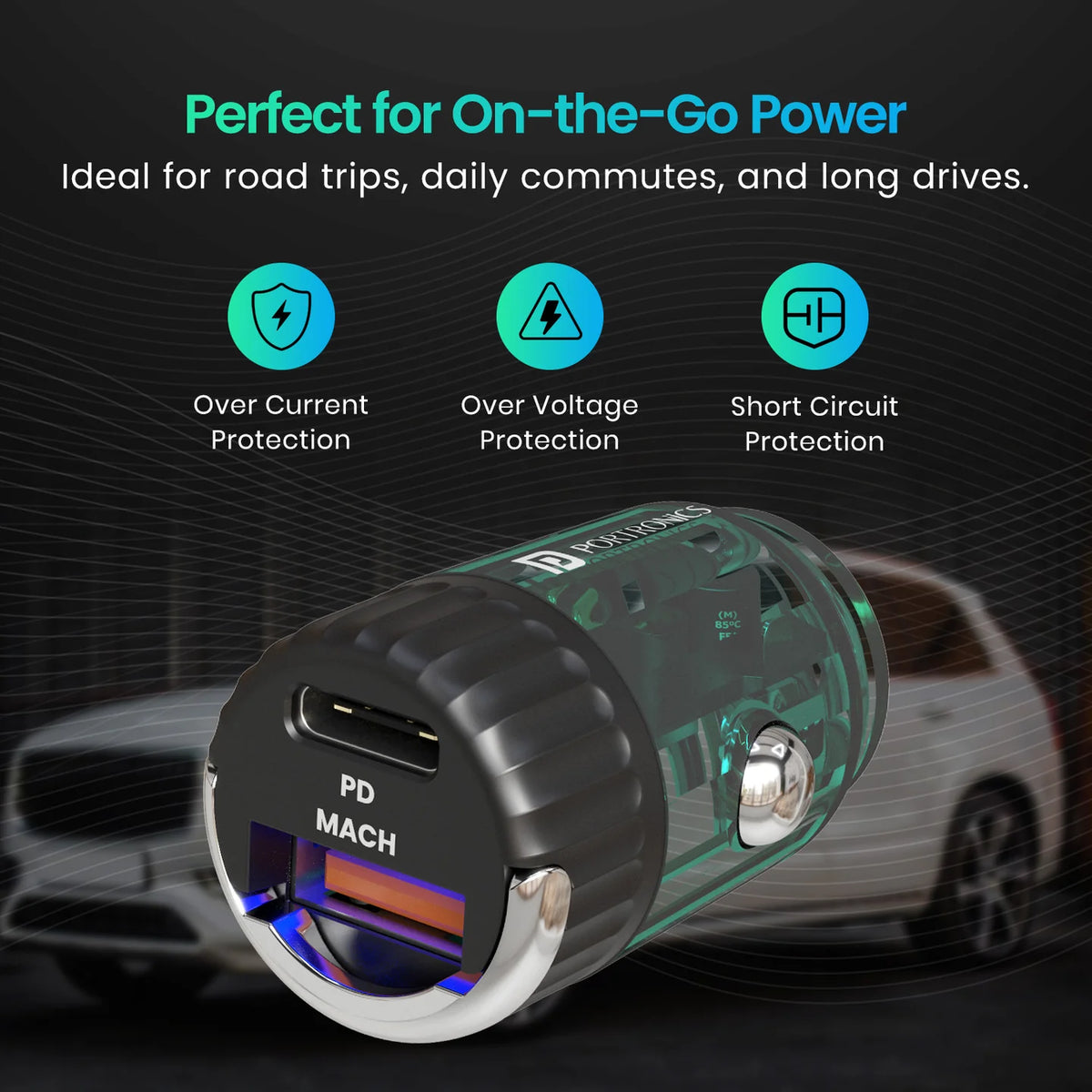 Car Power View DualPort Car Charger