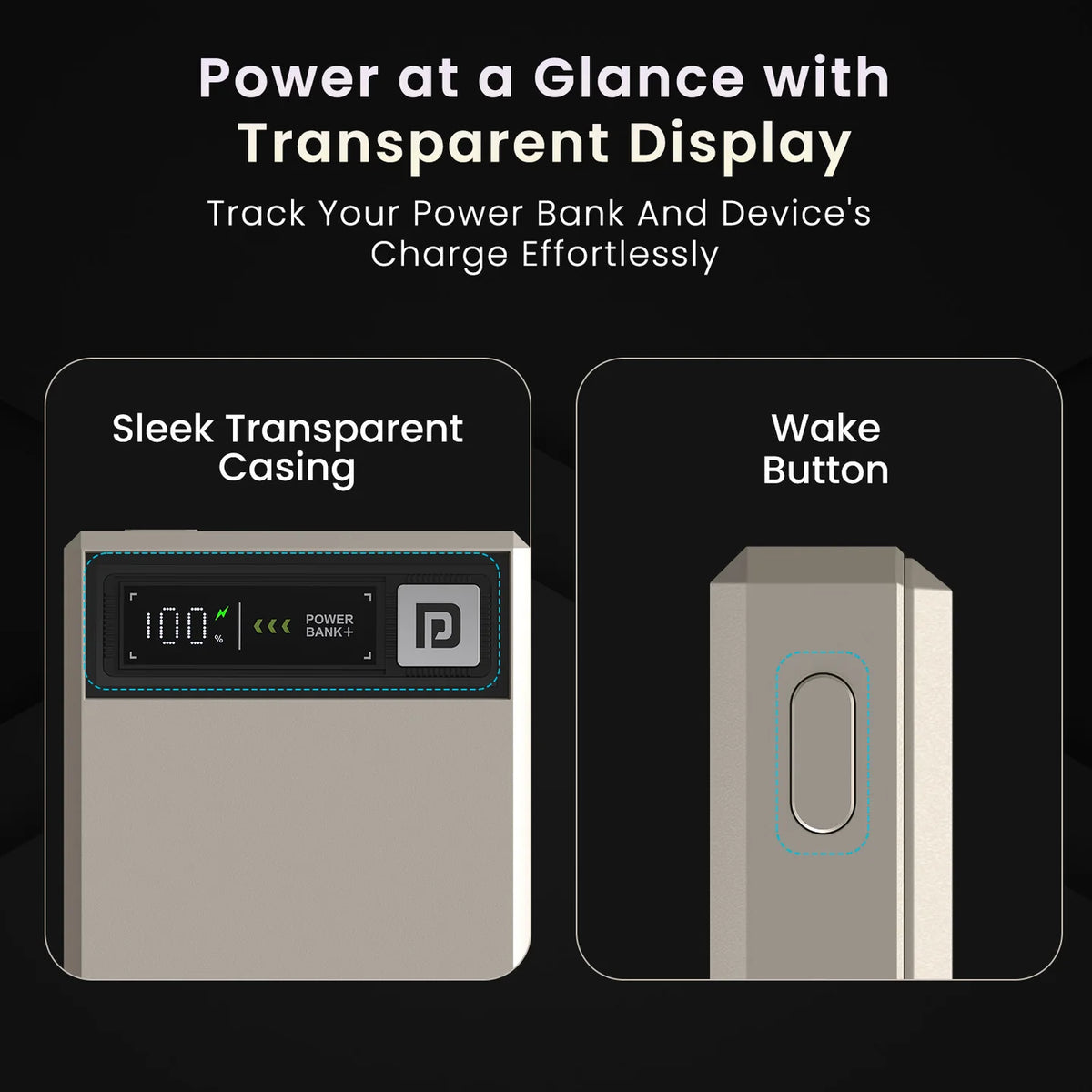Luxcell MagClick 10K 10000mAh Magnetic Powerbank