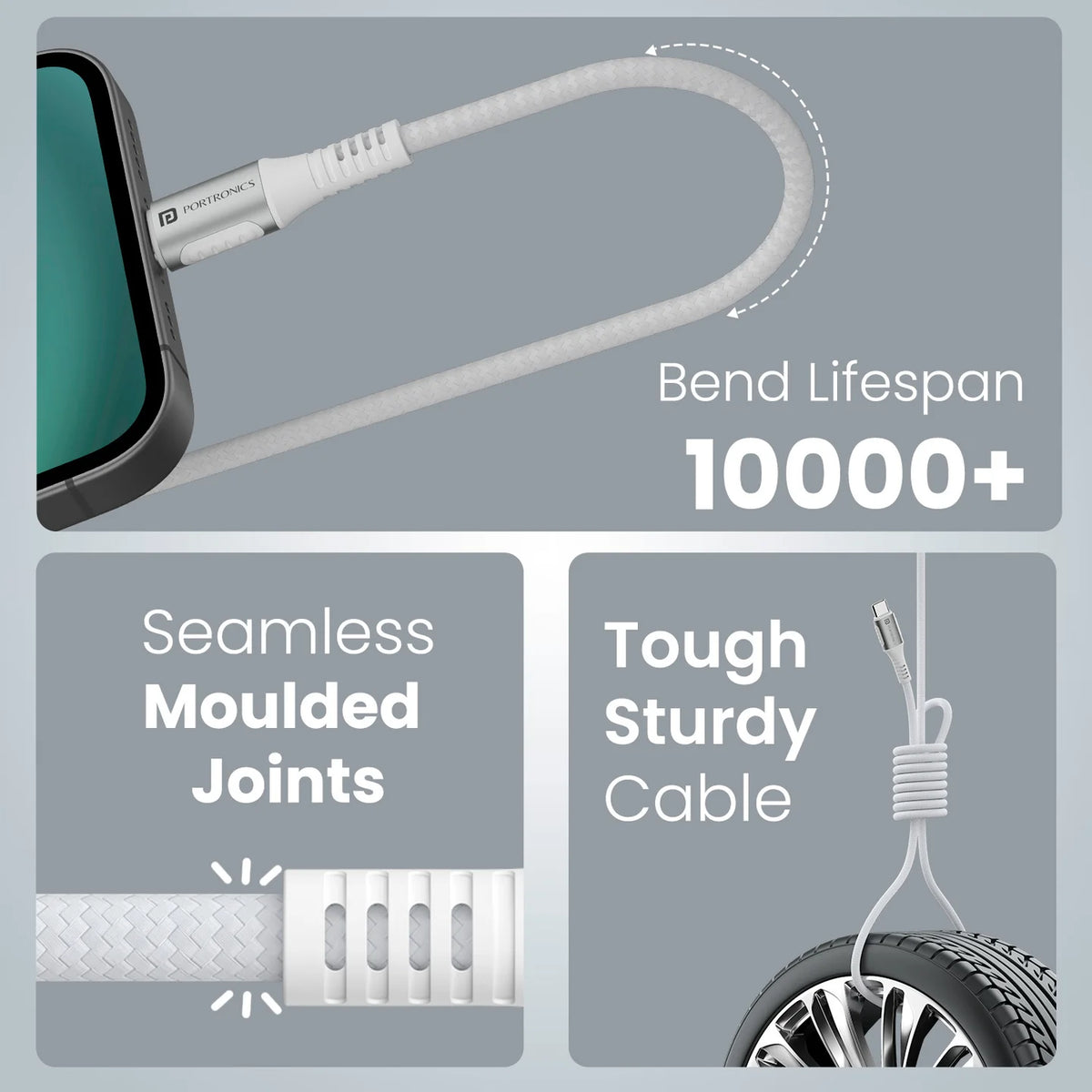 Konnect Y Type C to Type C Cable