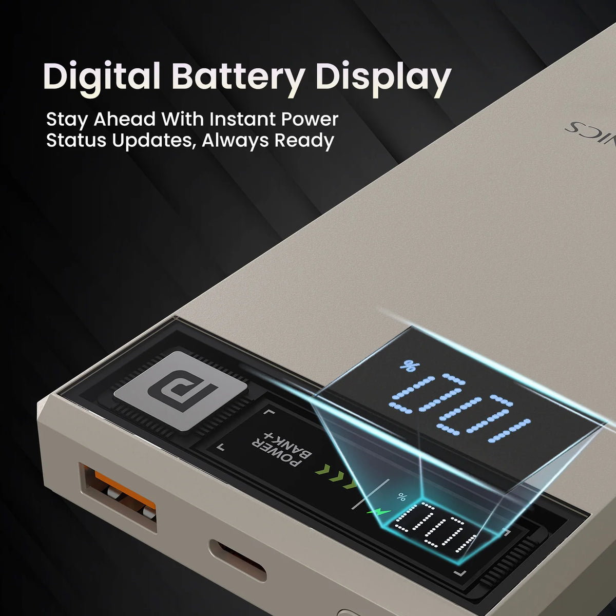 Luxcell MagClick 10K 10000mAh Magnetic Powerbank