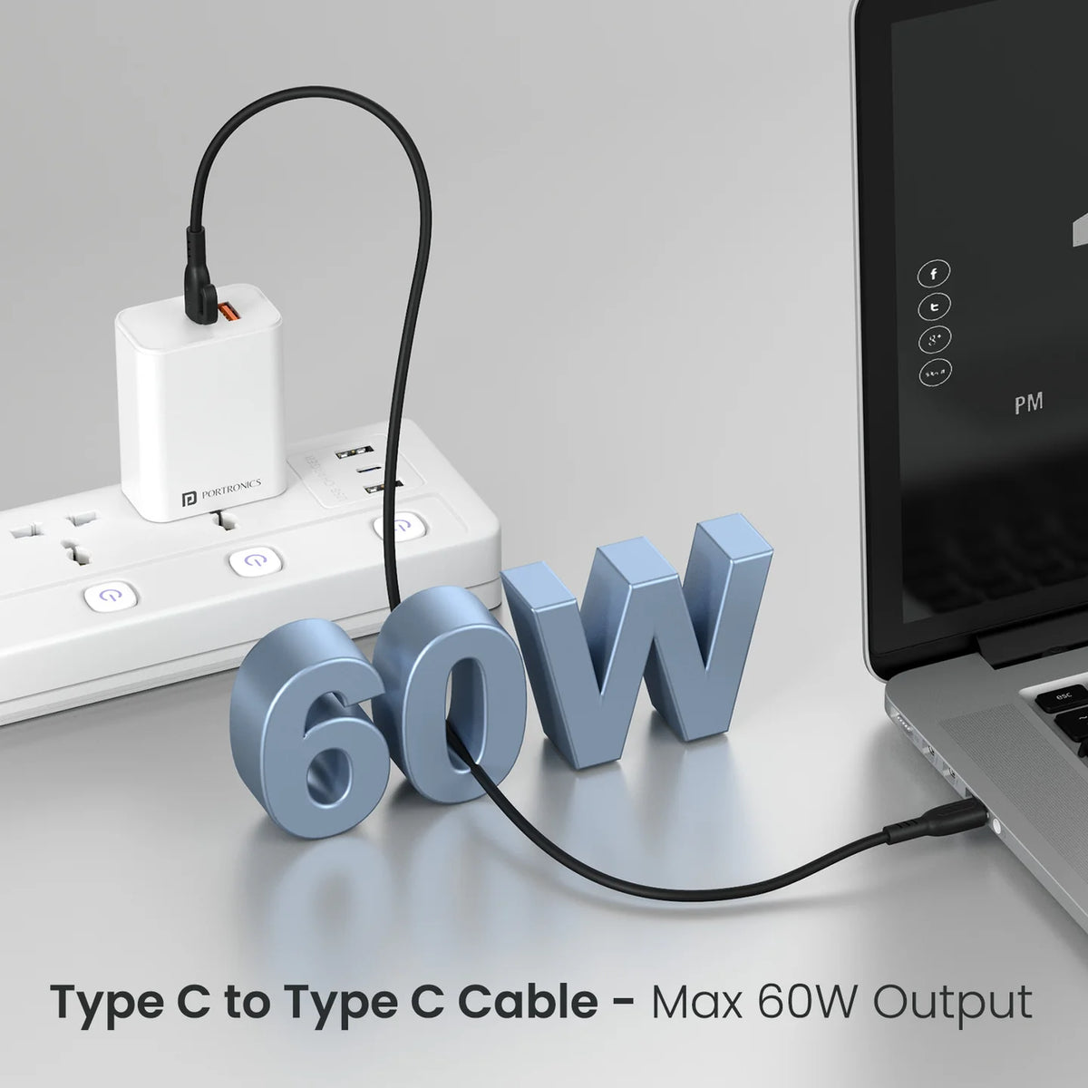 Konnect Core 3 Type C to Type C Cable