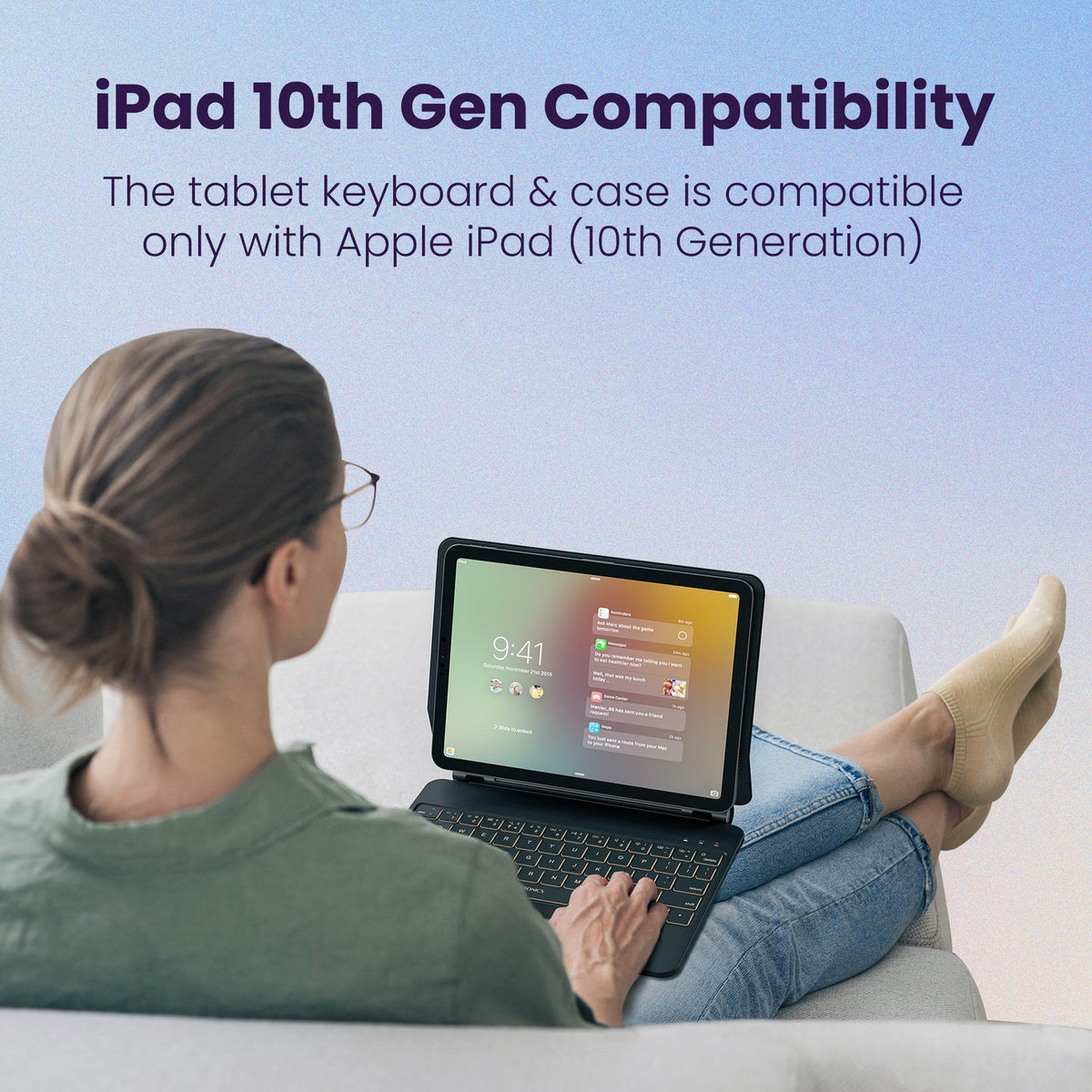 PadMate Wireless iPad Keyboard Case
