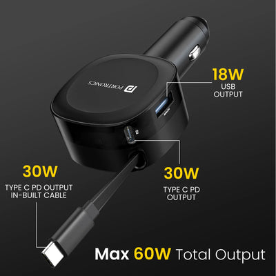 Car Power Flexo Fast Car Charger