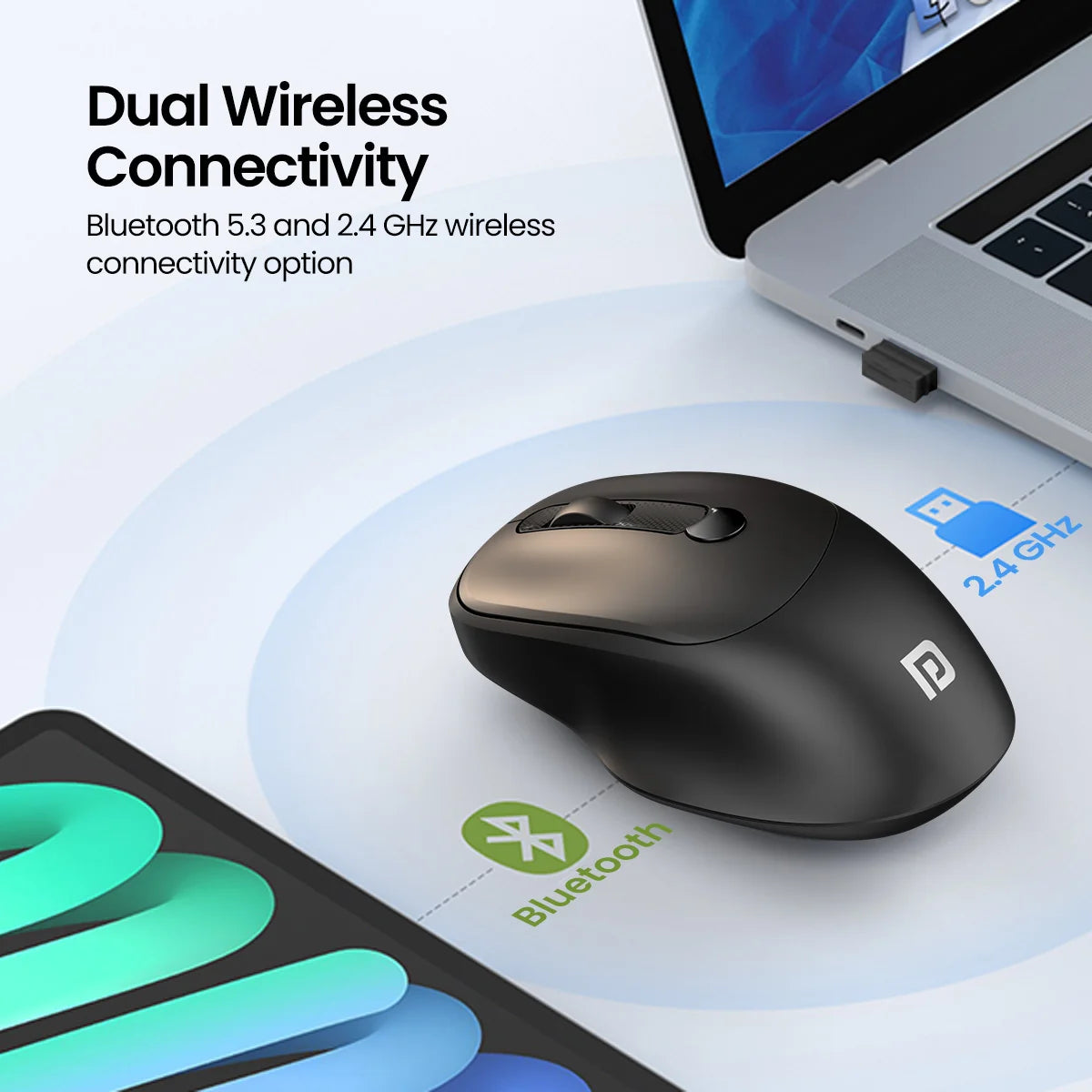 Toad 7 Dual Mode Wireless Mouse