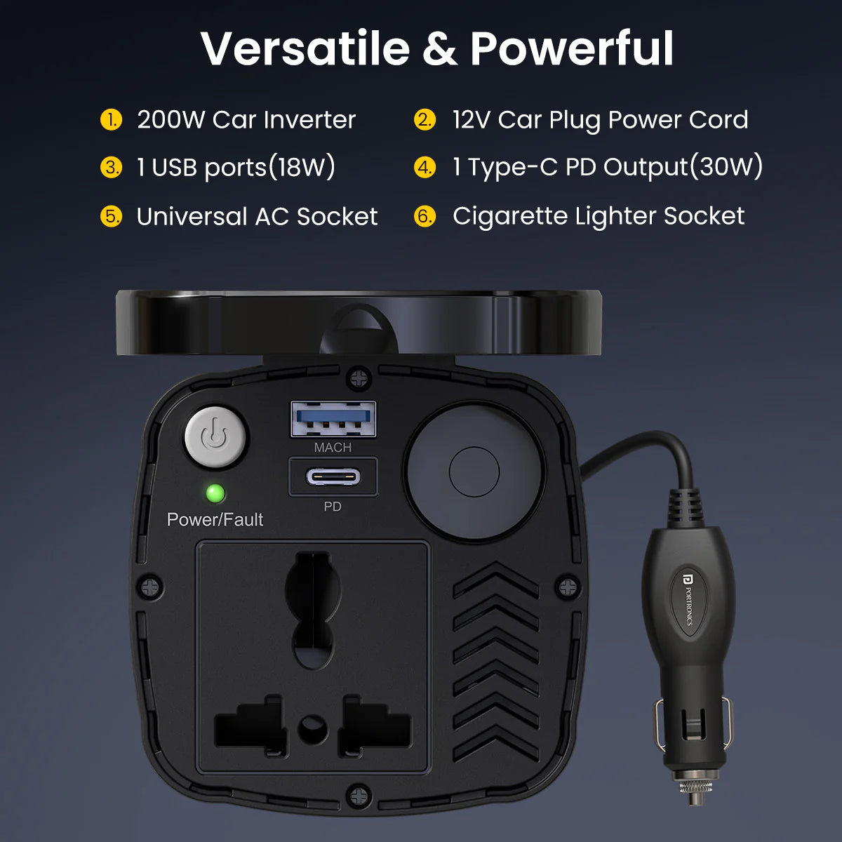 PowerOne Car Charger