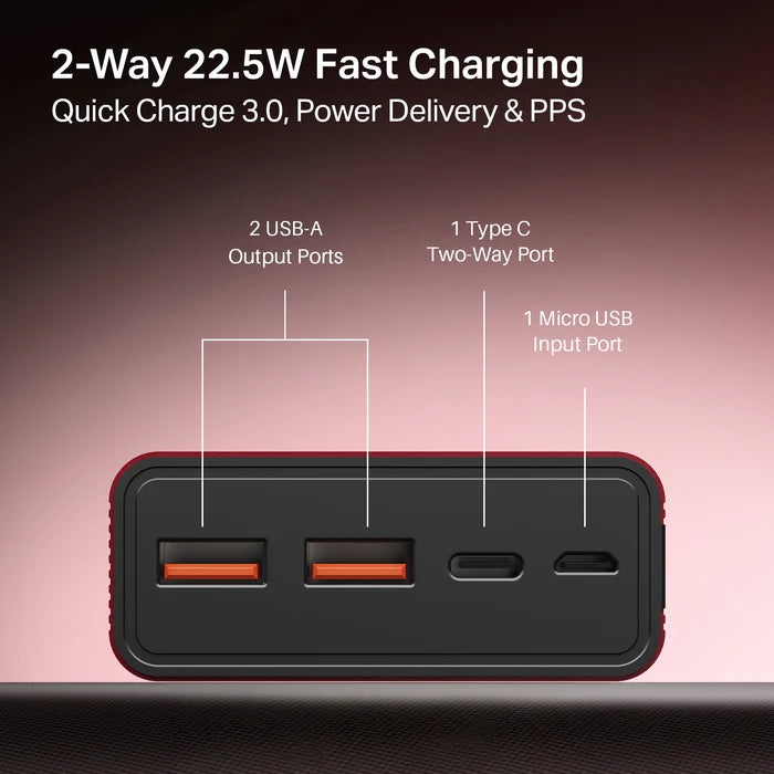 PB400 20000mAh 22.5W Power Bank 