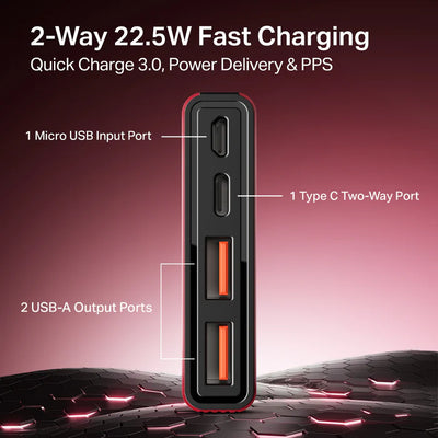 PB300 10000mAh 22.5W Power Bank 