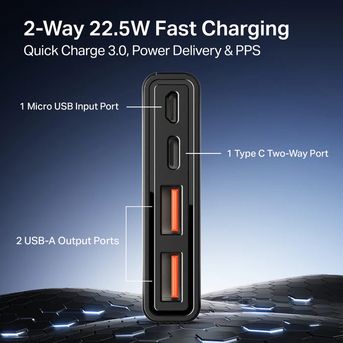 PB300 10000mAh 22.5W Power Bank 
