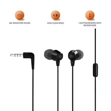T50HI Wired In-Ear Earphone #color_black
