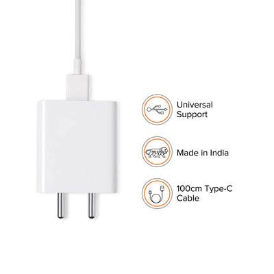 33W SonicCharge Power Adapter with USB Cable 