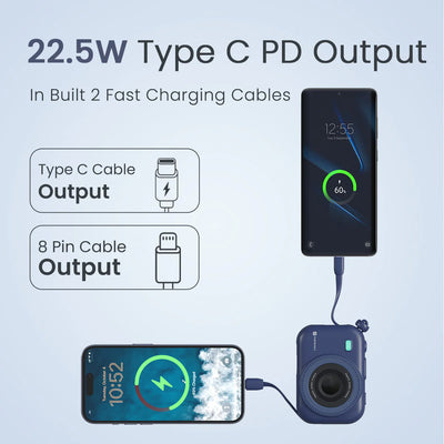 Power Shutter 10000mAh Wireless Powerbank