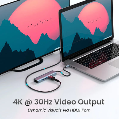 Mport 51 5-in-1 USB-C Hub