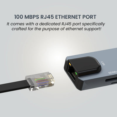 Mport 8 8-in-1 USB-C Hub