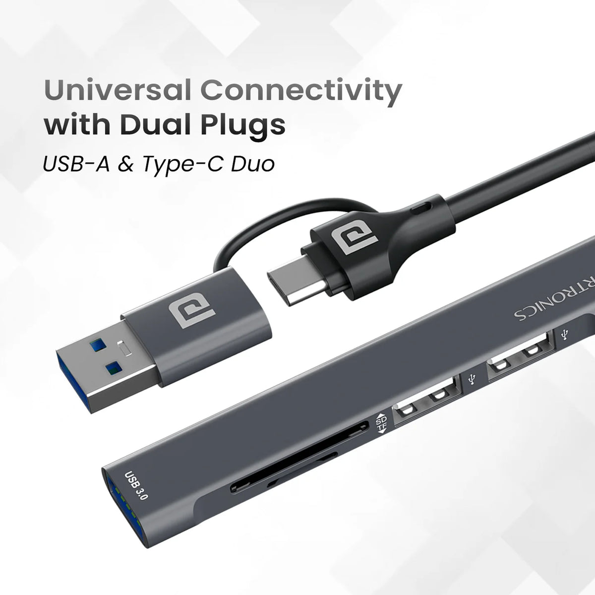 Mport 31 Plus 5-in-1 USB Hub