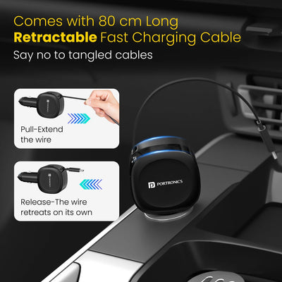 Car Power Flexo Fast Car Charger