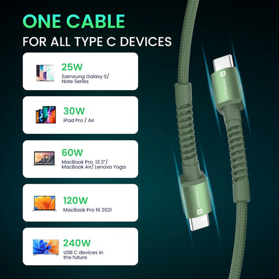 Konnect X 1M Type-C 240W Cable