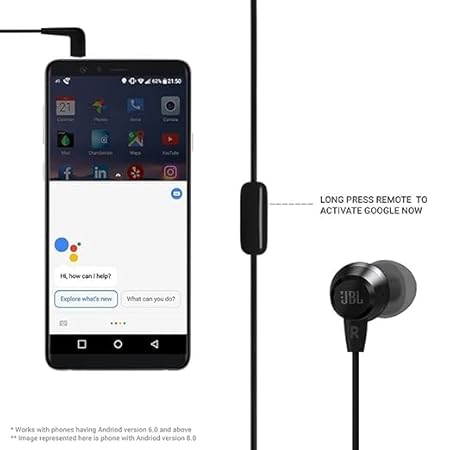 T50HI Wired In-Ear Earphone #color_black