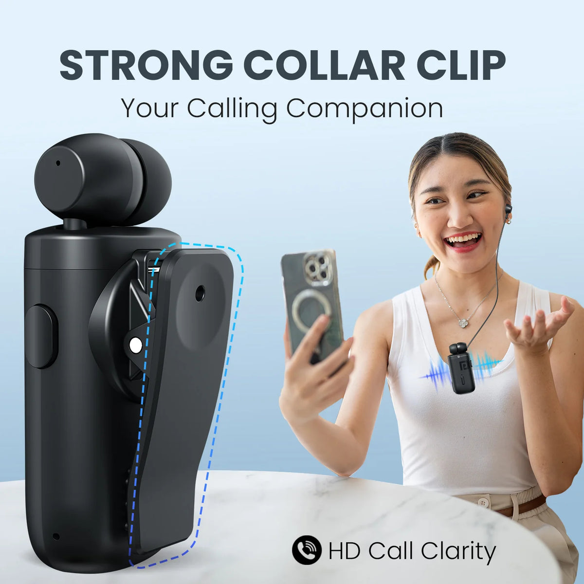 Harmonics Klip 6 Wireless Clip Earphone