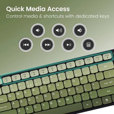 Key11 Combo Wireless Keyboard Mouse Set