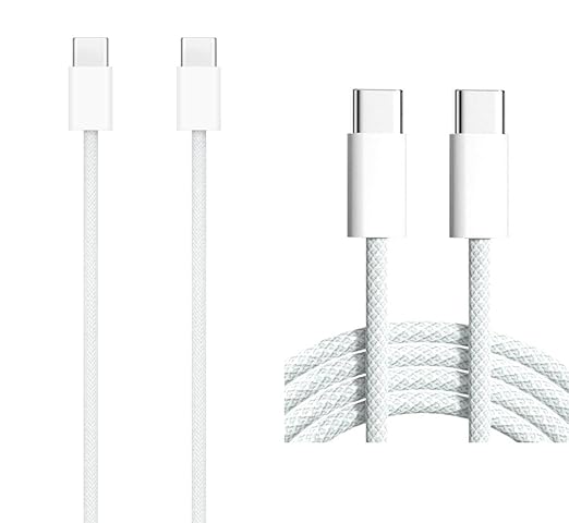 iPhone 60W USB-C to USB-C Cable #color_white