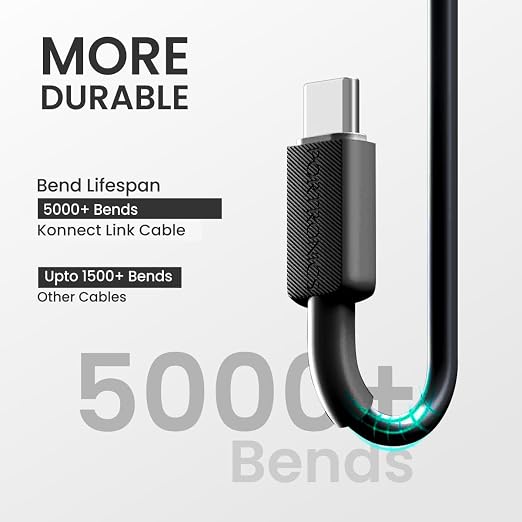 Konnect Core USB-A to Type-C Cable
