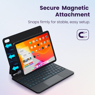 PadMate Wireless iPad Keyboard Case
