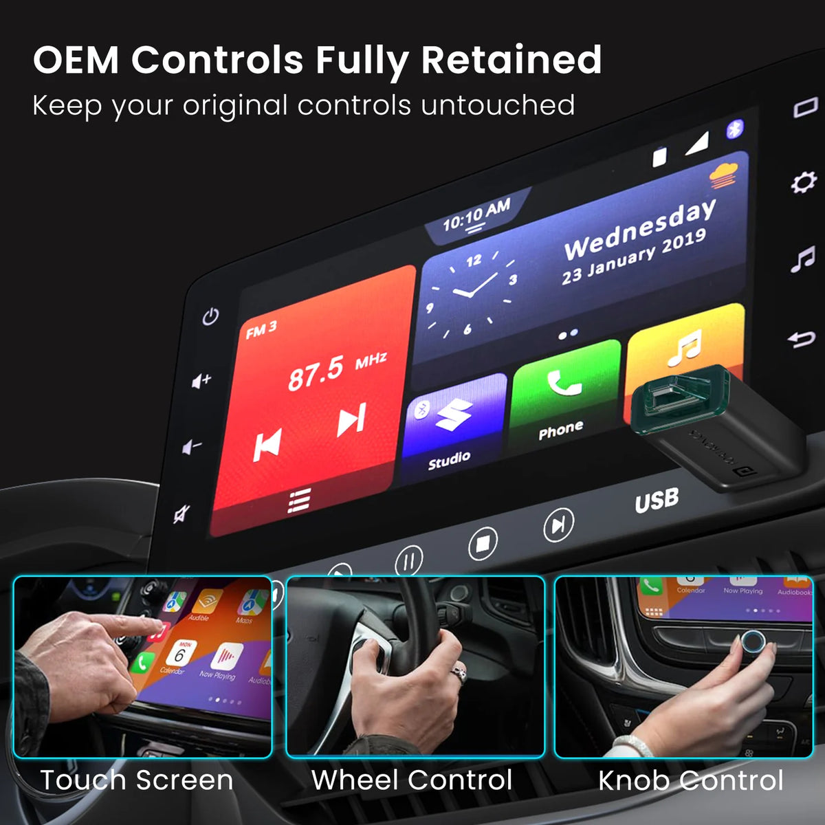 Tune Lite Wireless CarPlay Android Auto Adapter
