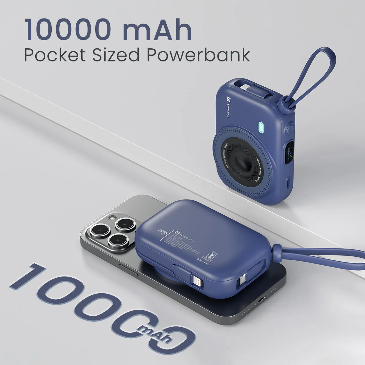 Power Shutter 10000mAh Wireless Powerbank