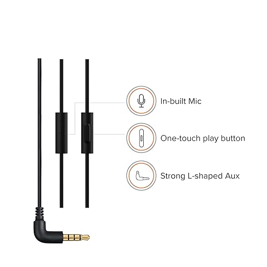 Basic Wired In-Ear Earphone #color_black
