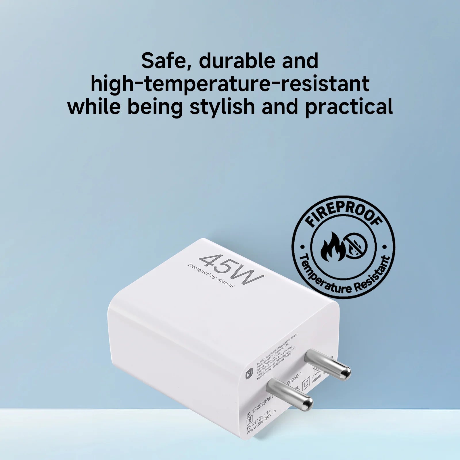 45W TurboCharge Power Adapter with USB Cable #color_white