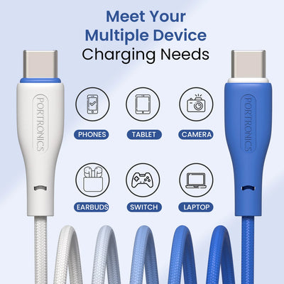 Hue X Type C to Type C 60W Cable