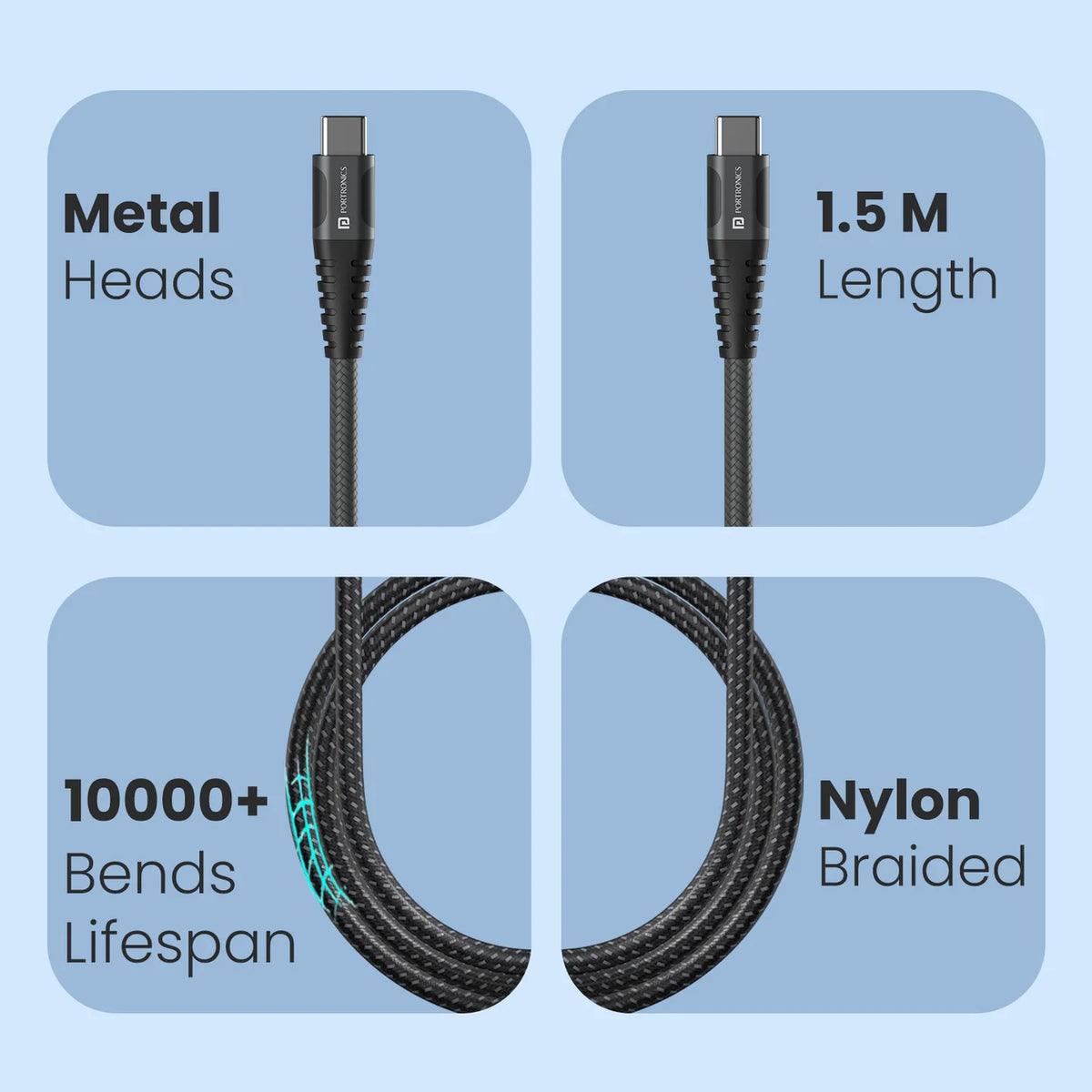 Flash C USB-C to USB-C Cable