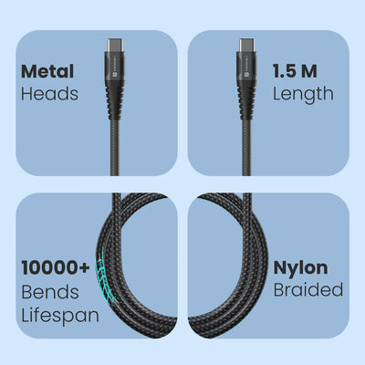 Flash C USB-C to USB-C Cable
