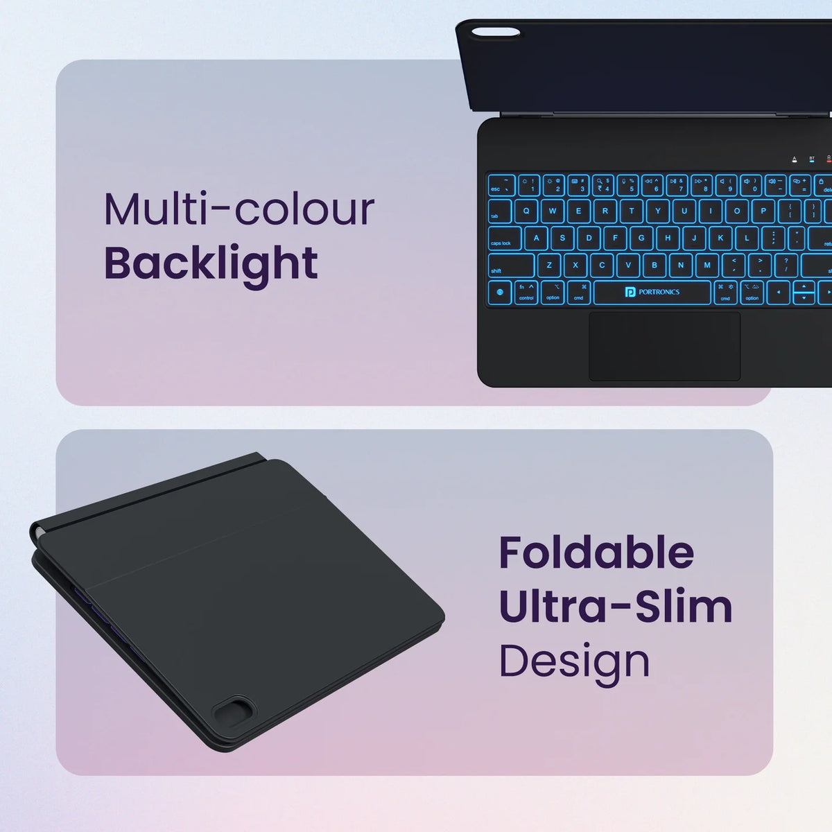 PadMate Wireless iPad Keyboard Case
