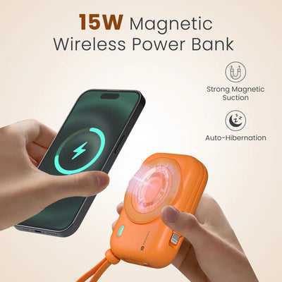 Power Shutter 10000mAh Wireless Powerbank