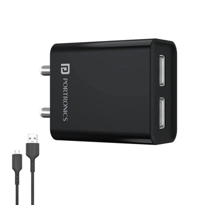 Adapto 66 2.4A Dual USB Charger